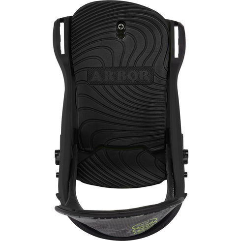 ARBOR Sapling Snowboardbindung 2025 Black Slime