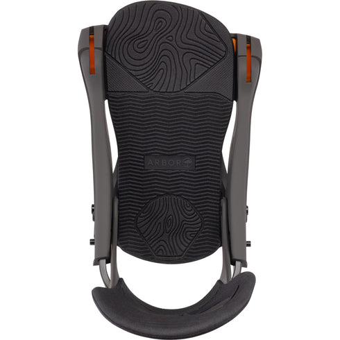 ARBOR Cypress Snowboardbindung 2025 Pat Moore Charcoal