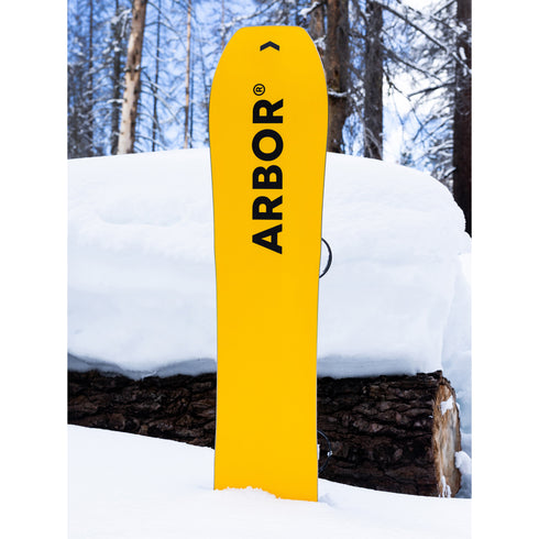 ARBOR Coda Carbon Camber Snowboard 2027 by Pat Moore