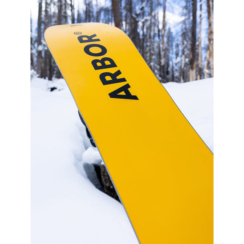 ARBOR Coda Carbon Camber Snowboard 2027 by Pat Moore