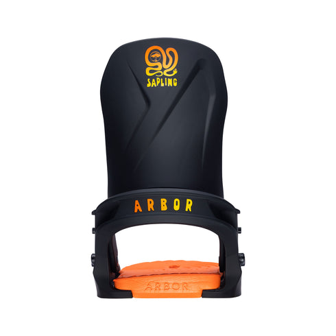 ARBOR Sapling Snowboardbindung 2027 Black/Orange
