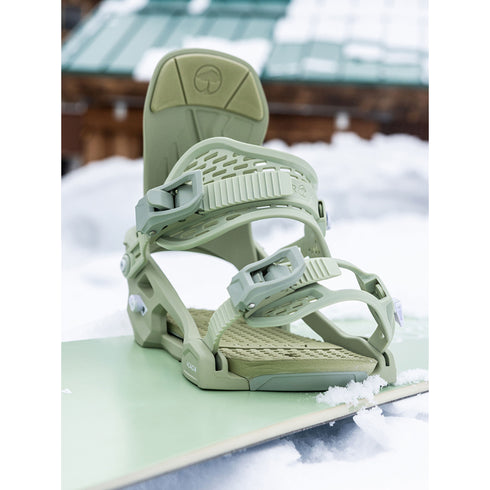 ARBOR Acacia Snowboardbindung 2027 Sage/White