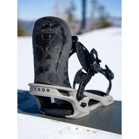 ARBOR Spruce Snowboardbindung 2027 Smoke/Grey