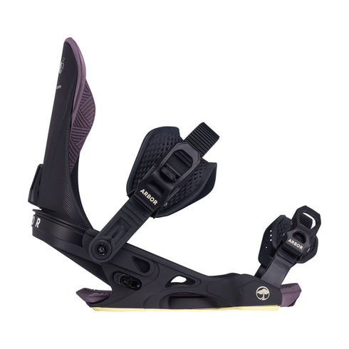 ARBOR Sequoia Snowboardbindung 2027 Black/Plum