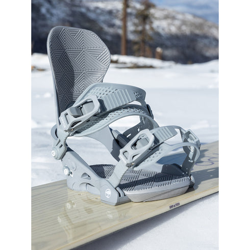 ARBOR Sequoia Snowboardbindung 2027 Lavender/White