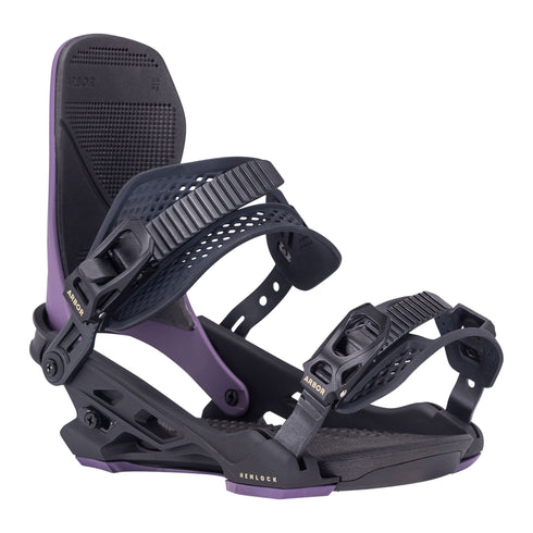 ARBOR Hemlock Snowboardbindung 2027 Eggplant/Black
