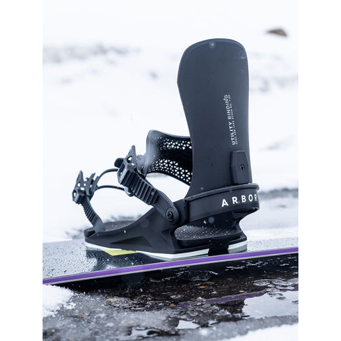 ARBOR Utility Women Snowboardbindung 2027 Black/Marshmellow