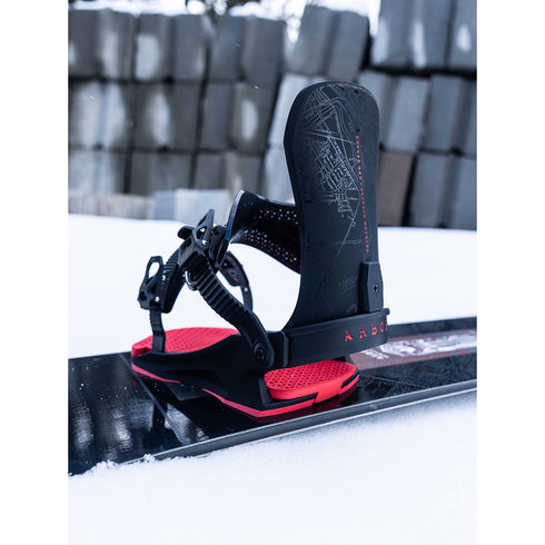 ARBOR Utility Snowboardbindung 2027 Red Gerard
