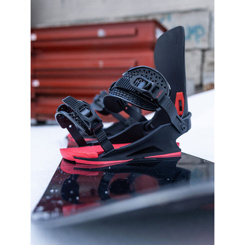 ARBOR Utility Snowboardbindung 2027 Red Gerard
